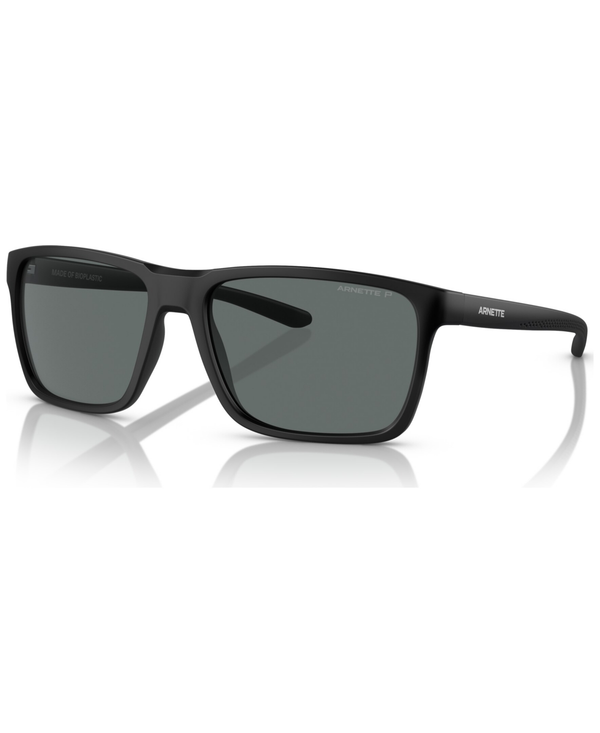 Shop Arnette Men's Polarized Sunglasses, Sokatra In Matte Black