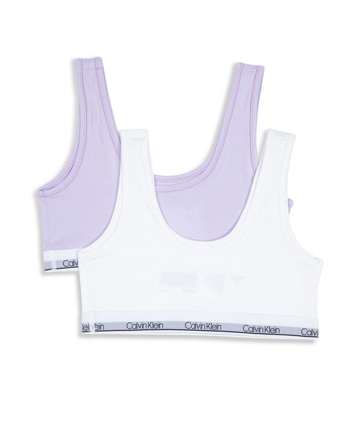 Calvin Klein Big Girls Bralette, Pack of 2 & Reviews Underwear & Socks Kids Macy's