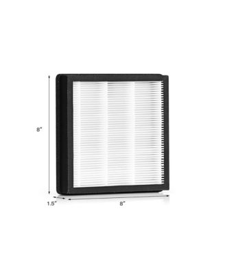  Replacement Filter, Active Carbon & True HEPA, Compatible with Air Purifier  Filter
