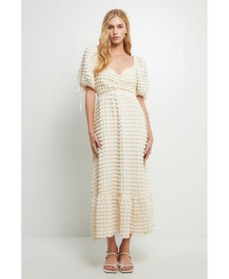 Women's Textured Maxi Dress