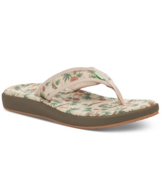 Sanuk furreal flip flops online