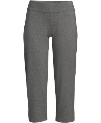 Women's Petite Starfish Mid Rise Pull On Crop Pants