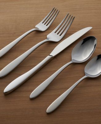 Mooncrest 65 Piece Everyday Flatware Set, Service For 12