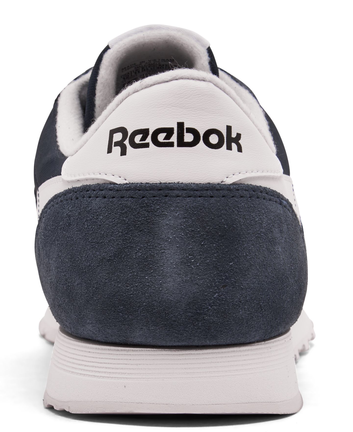 Мужские кроссовки Reebok Classic Nylon Casual, цвет: Тёмно-синий / Белый — фото 4