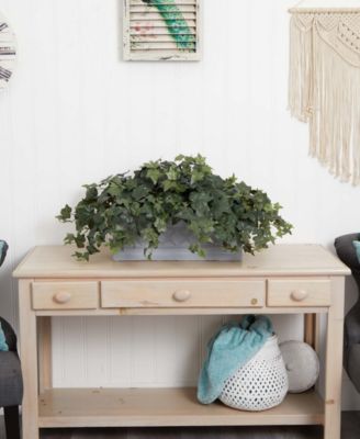 Puff Ivy Artificial Plant in Stone Planter