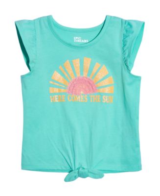 Epic Threads Toddler Girls Sunshine Flutter Graphic T-shirt, Created ...