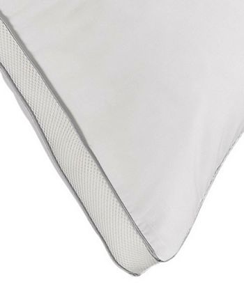 Ella Jayne - Soft Plush Luxurious 100% Cotton Mesh Gusseted Gel Fiber Stomach Sleeper Pillow