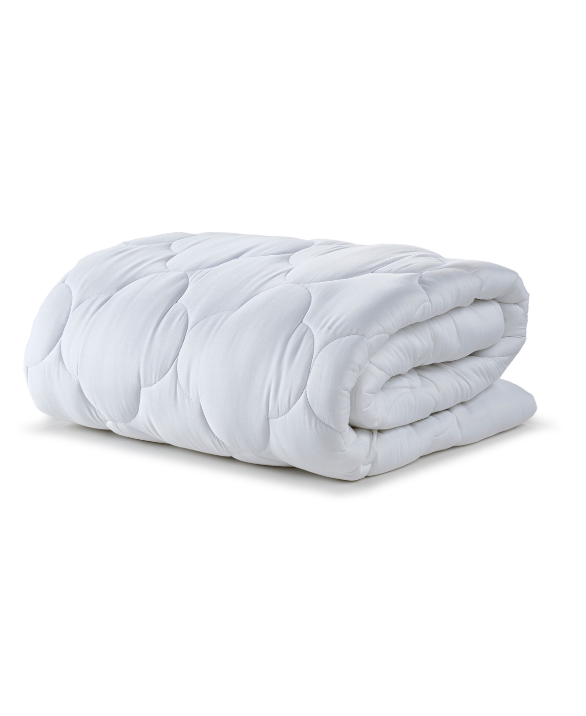 Ella Jayne Lofty 100% Cotton Plush Gel Fiber Filled Mattress Topper