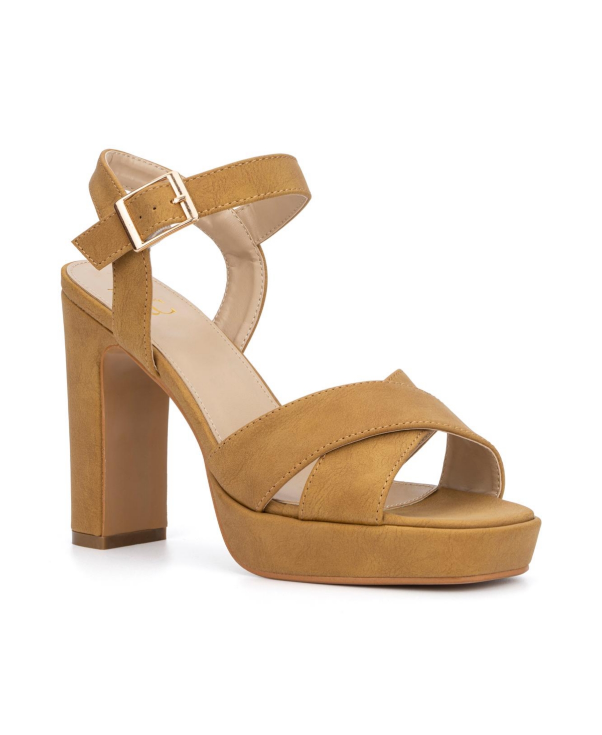 New York & Company Women's Adalia Platform Heel Sandal