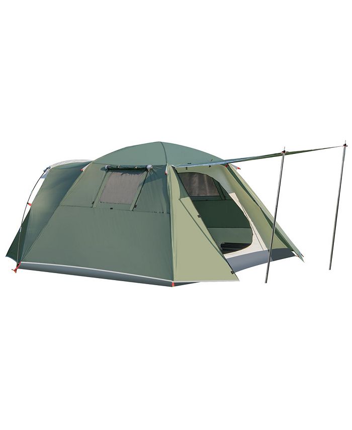 Costway 46 Person Camping Tent Waterproof Family Large DoubleLayer