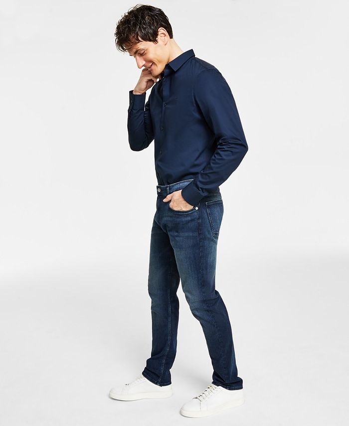 Calvin Klein Men\'s Slim Fit Jeans - Macy\'s Stretch