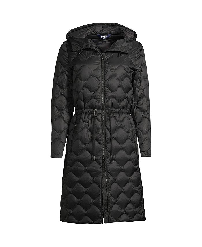 Packable quilted outlet down coat