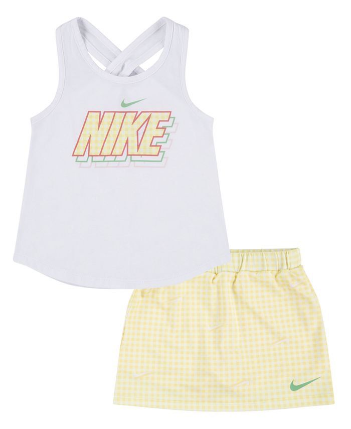 Nike Toddler Girls Tank Top and Scooter, 2 Piece Set Macy's