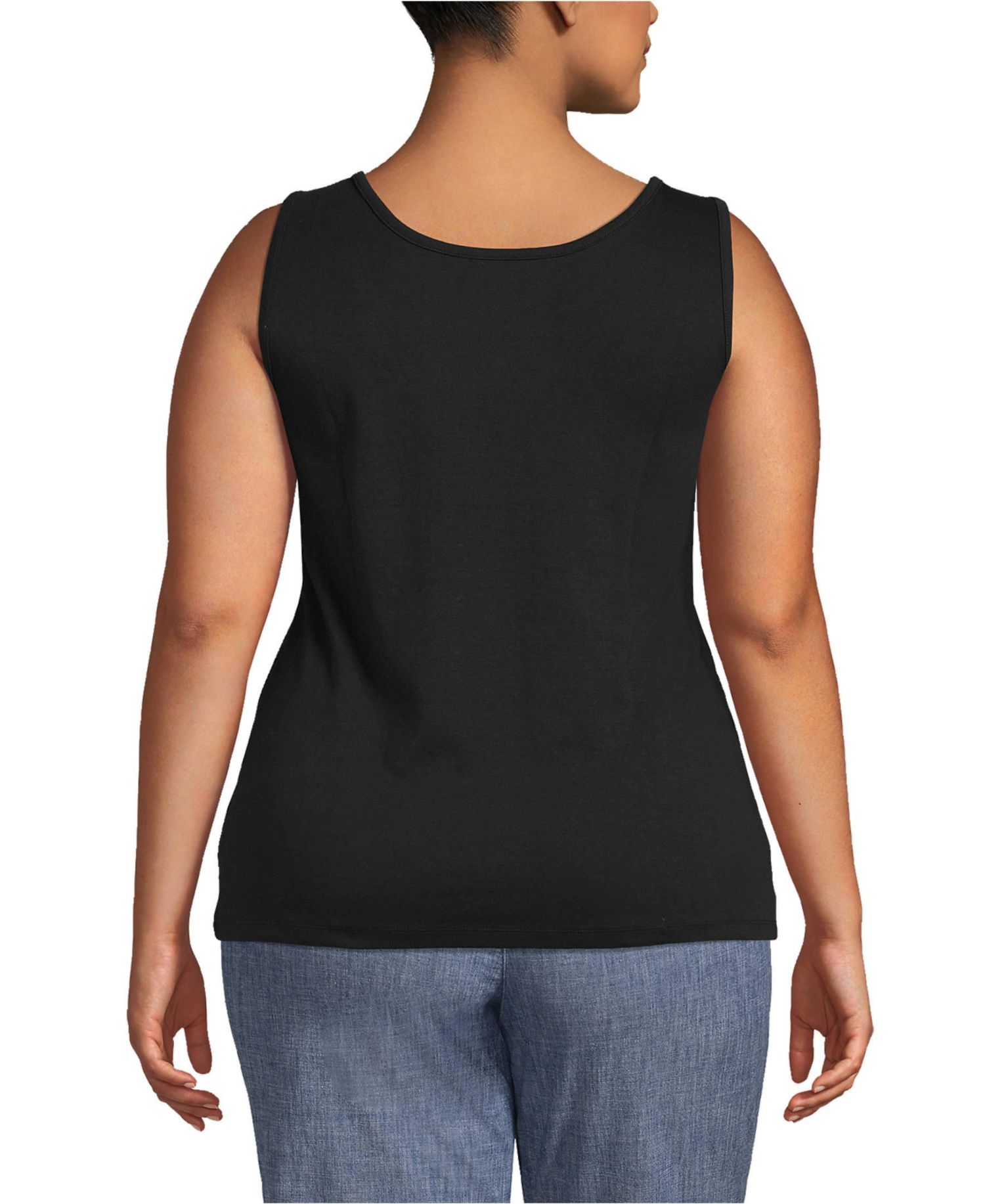 Plus Size Cotton Tank Top
