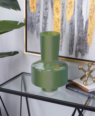 Glass Vase, 10.7" x 9.75"