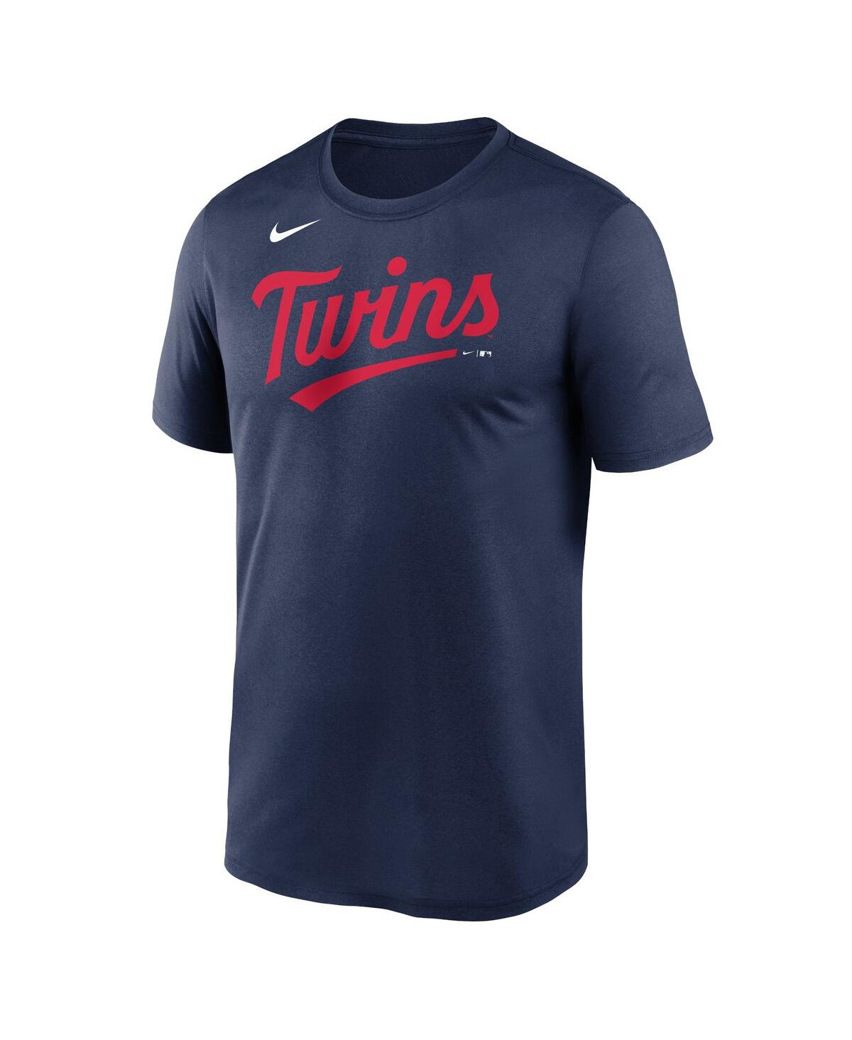 Men's NikeMinnesota Twins New Legend Wordmark T-shirt - Navy