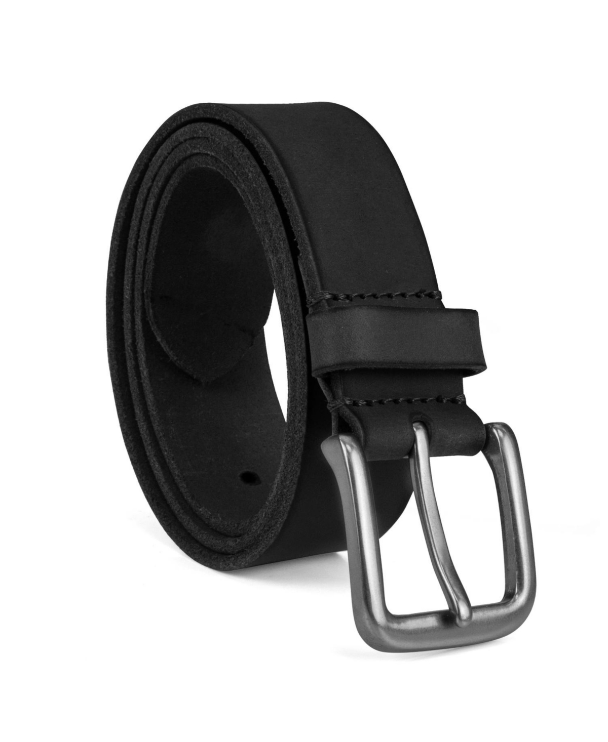 Timberland Men's 35mm Classic Jean Leather Belt In Black