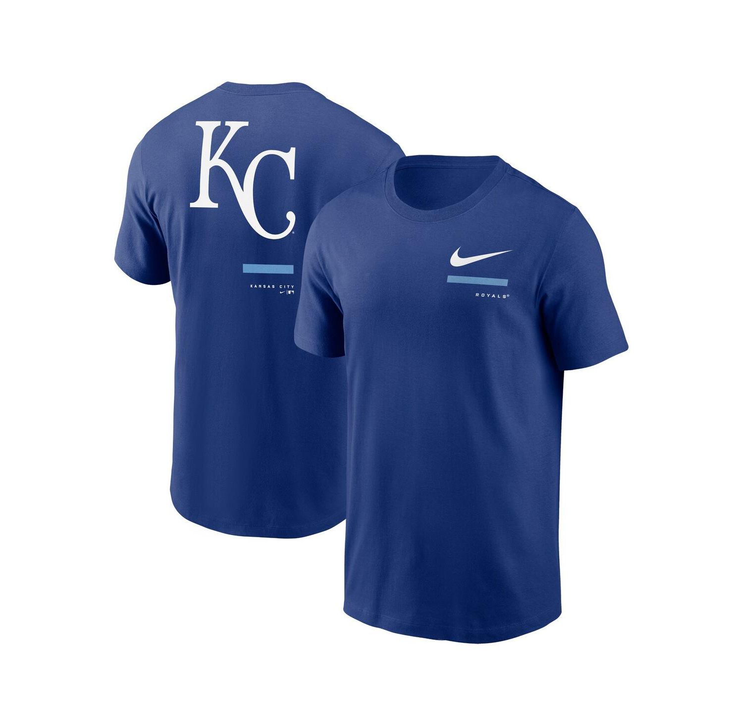 Men's Royal Kansas City Royals Over the Shoulder T-shirt