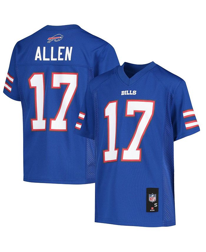 Outerstuff Big Boys and Girls Josh Allen Royal Buffalo Bills