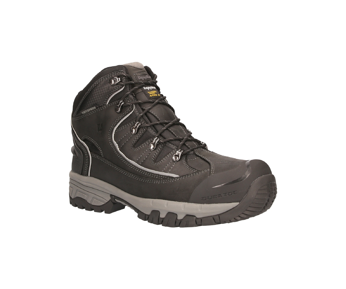 Men's Frost line Hiker Waterproof Insulated Work Boots - Black