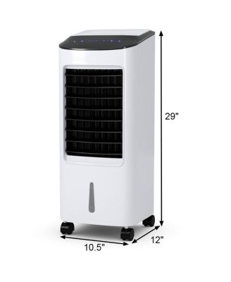 Generic Evaporative Filtered Portable Air Cooler Fan with Humidifier and Remote Control