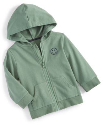 First Impressions - Baby Boys Sun Smile Zip-Up Hoodie, Created for Macy's