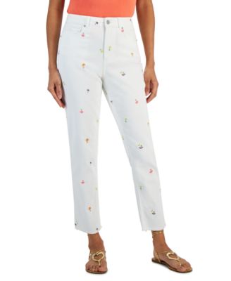 Tinseltown - Juniors' Relaxed Skinny Frayed Jeans