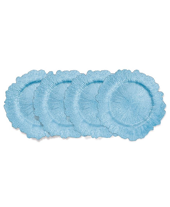 American Atelier Reef Set Of 4 Charger Macy's