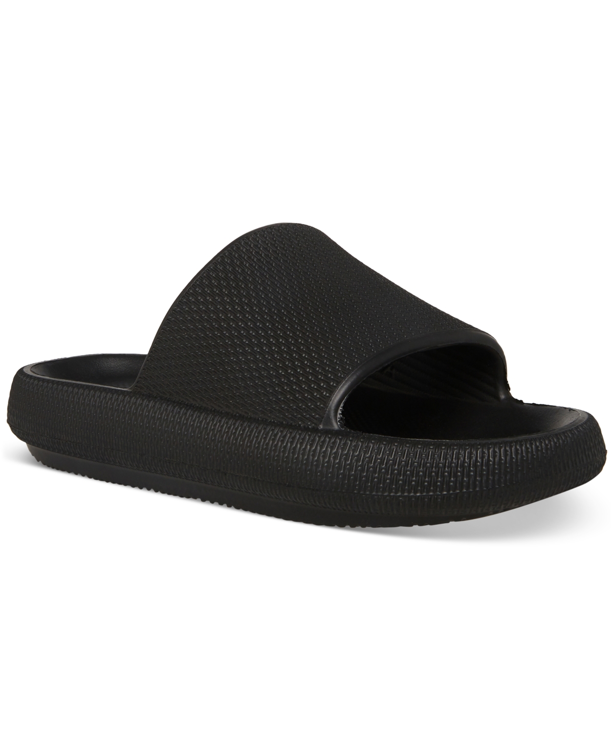 Madden Men Men's Jaxxed Pool Slide Sandals In Black