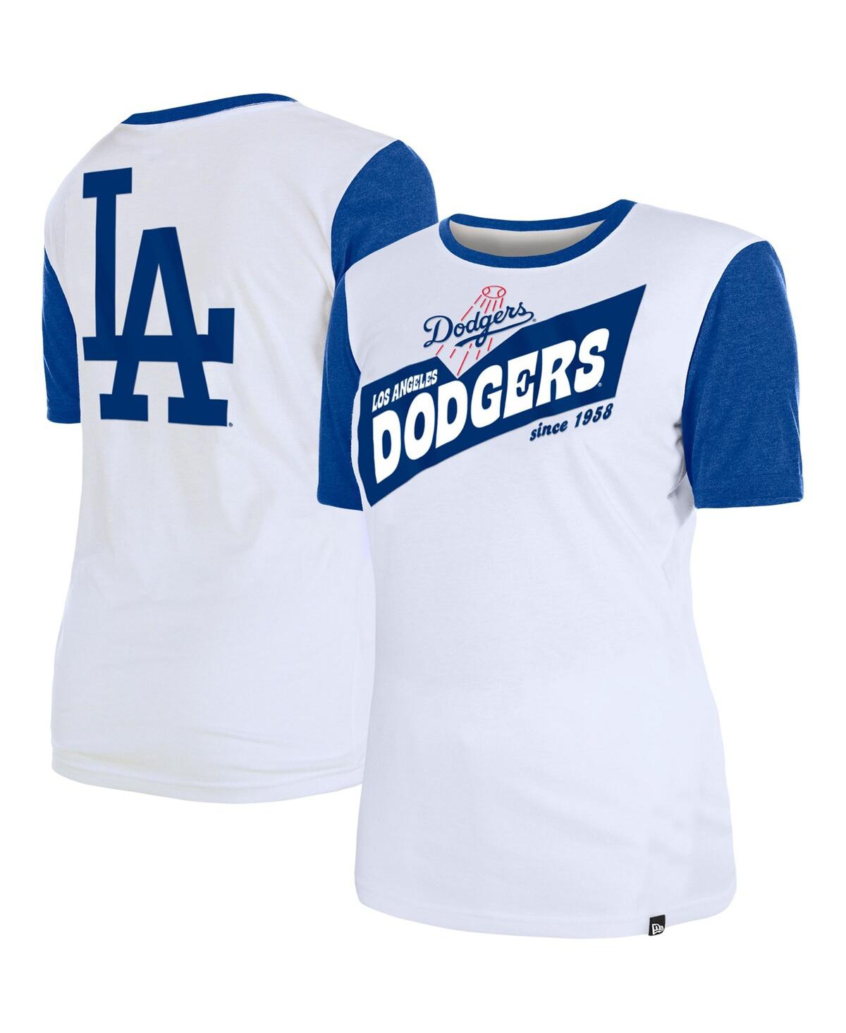 Los Angeles Dodgers UNTUCKit Button-Up Long Sleeve Shirt - White