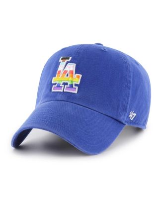 Men's Royal Los Angeles Dodgers Team Pride Clean Up Adjustable Hat