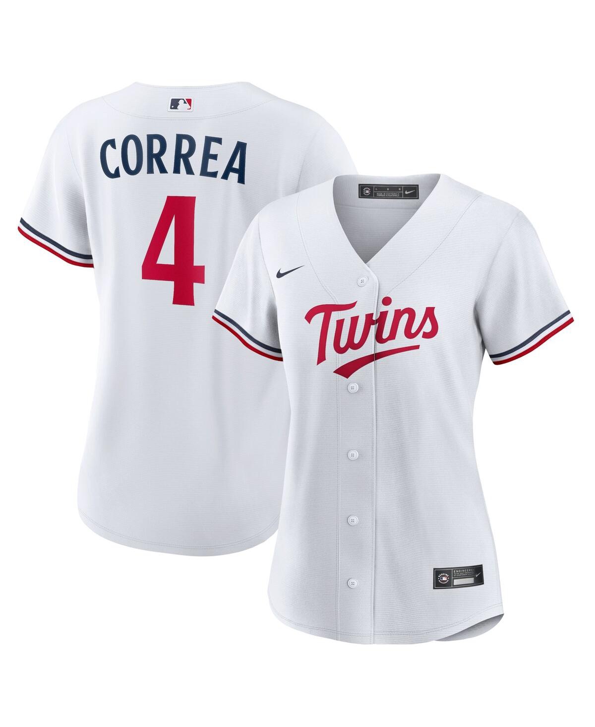 Women's Nike Carlos CorreaMinnesota Twins Home Replica Player Jersey - White