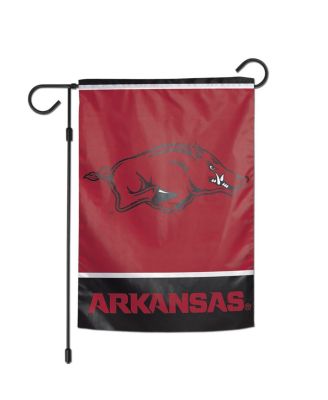 Arkansas Razorbacks 12" x 18" Double-Sided Garden Flag