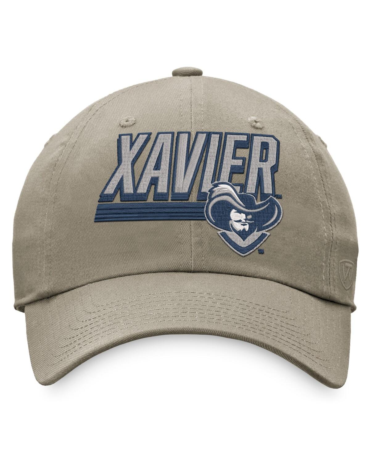 Top Of The World Khaki Xavier Musketeers Slice Adjustable Hat In Khaki