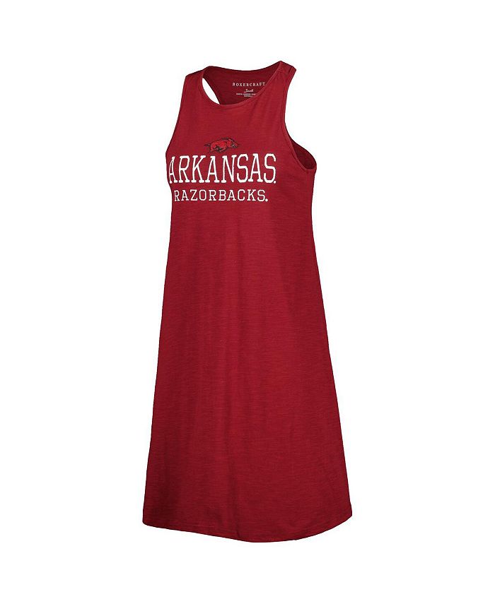 Boxercraft Women's Cardinal Arkansas Razorbacks Coastal Racerback Tank ...
