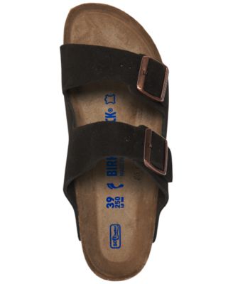 Women's Arizona Soft Footbed Suede Leather Sandals from Finish Line