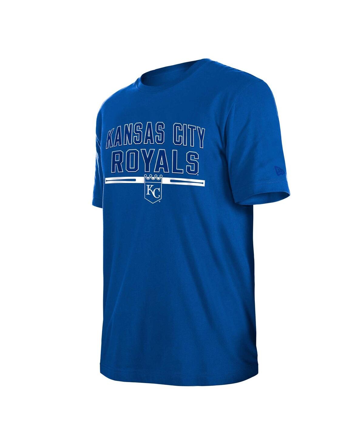 Shop New Era Men's  Royal Kansas City Royals Batting Practice T-shirt