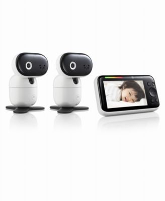Connect 5.0" Wi-Fi HD Motorized Video Baby Monitor, 2 Camera Set