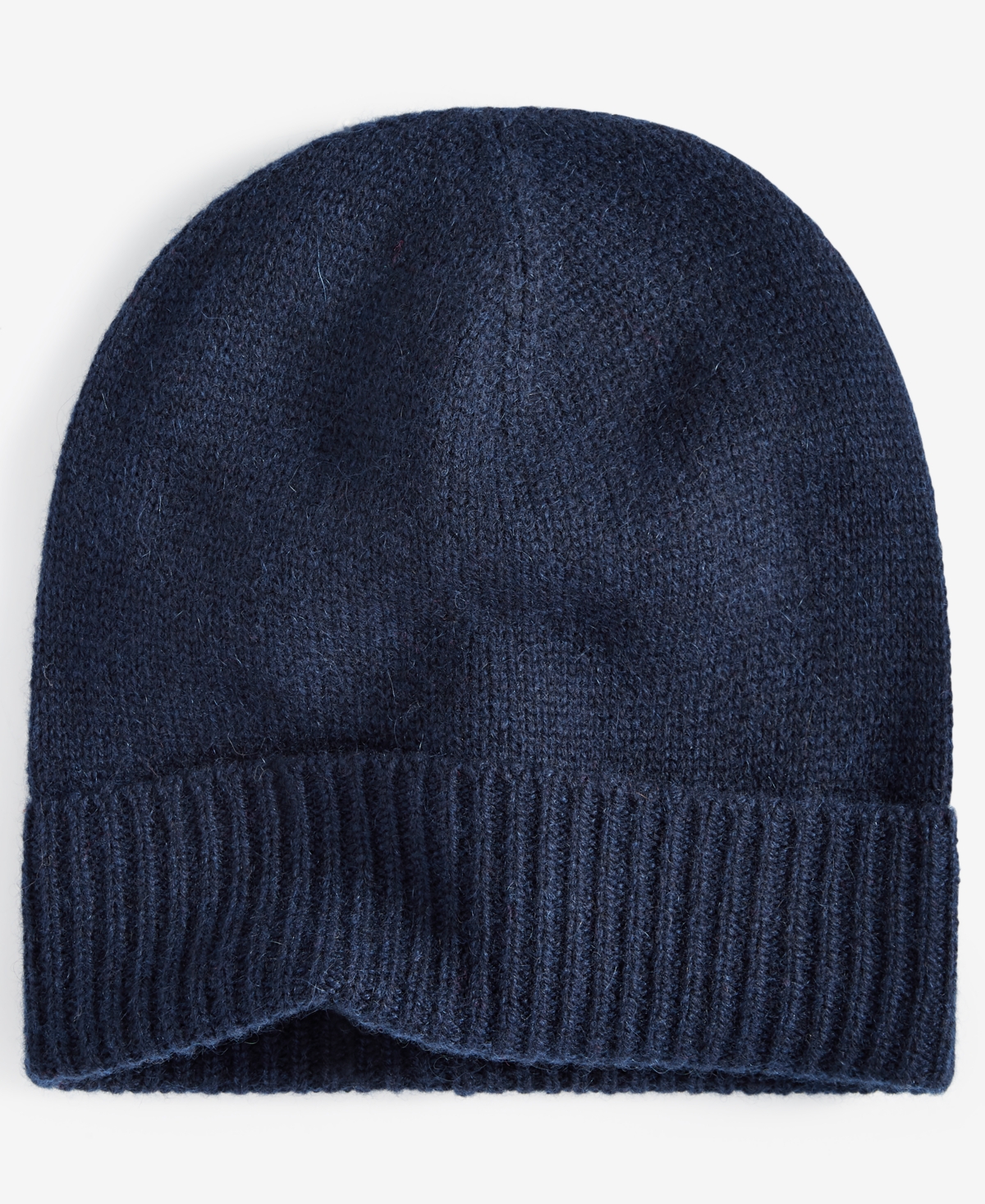 Charter Club 100% Cashmere Cuffed Beanie, Created For Macys In Navy