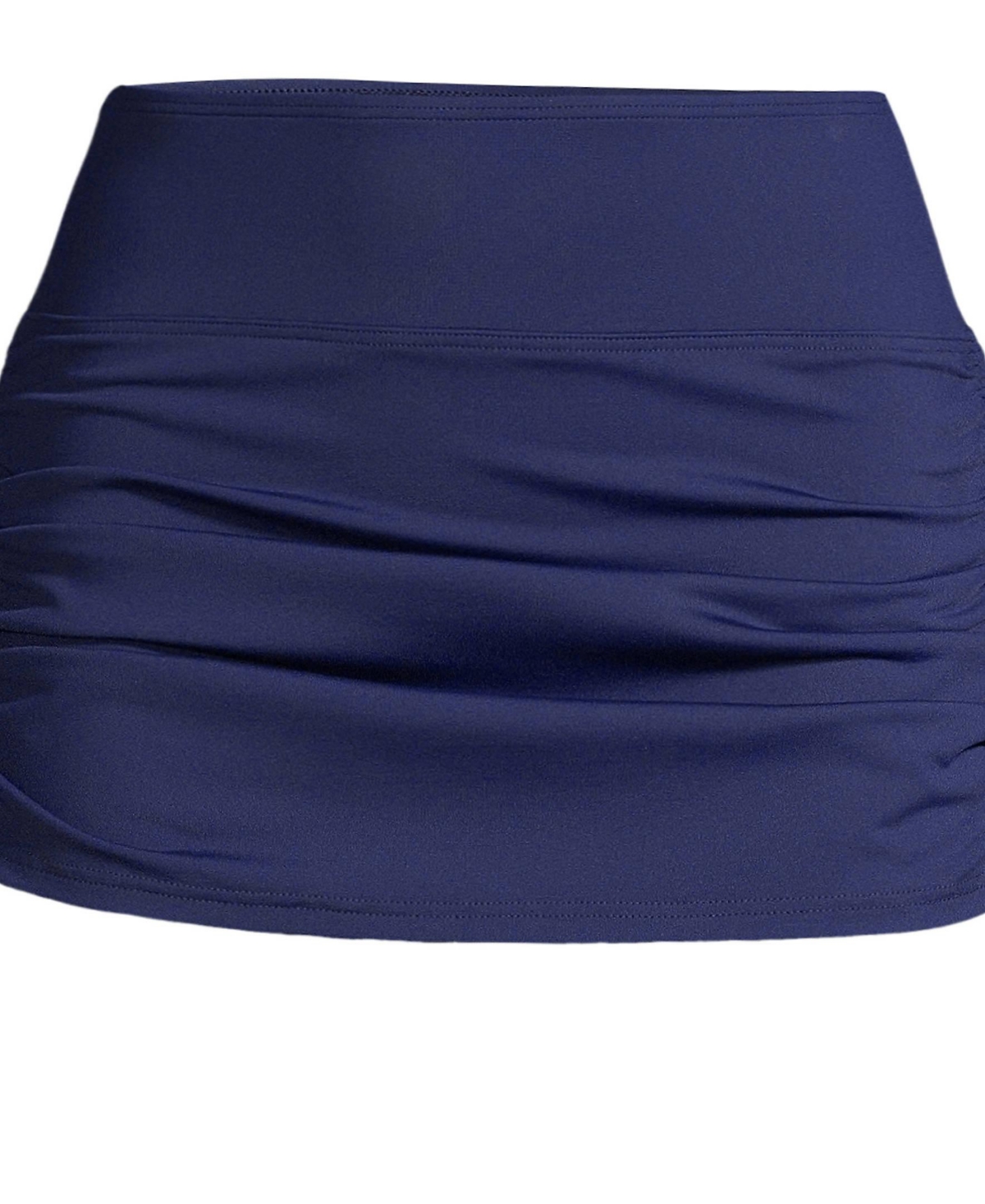 Lands' End Plus Size Tummy Control Adjustable Swim Skirt Swim Bottoms