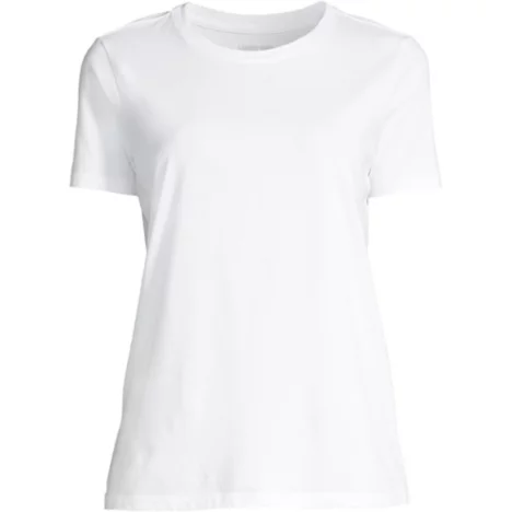 Women's Supima Cotton Crewneck T-Shirt - White