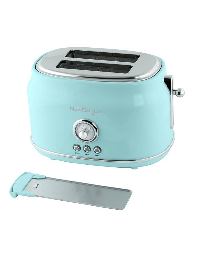 Nostalgia Classic Retro 7.48" 2 Slice Toaster Macy's