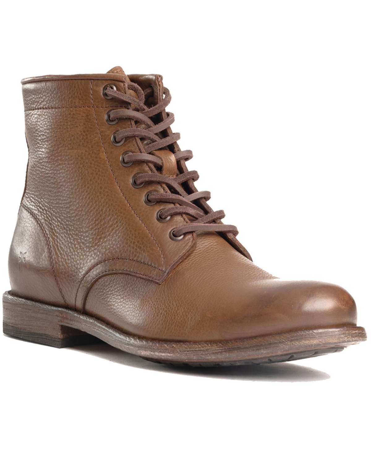 Men's Tyler Lace up Boots - Cognac Leather