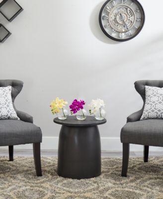 9'' Phalaenopsis Orchid Artificial Arrangement in Glass Vase, Set of 3