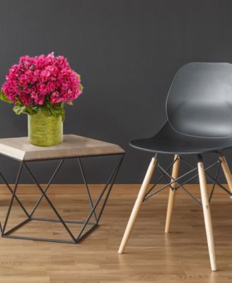 Geranium Artificial Plant in Metal Planter UV Resistant - Indoor/Outdoor