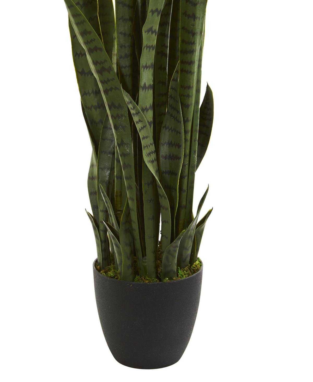 Shop Nearly Natural 46" Sansevieria Artificial Plant In Green