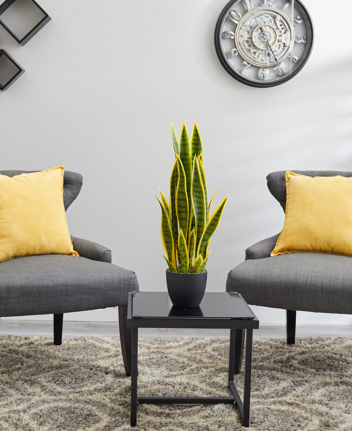 NEARLY NATURAL 26-IN. SANSEVIERIA ARTIFICIAL PLANT 