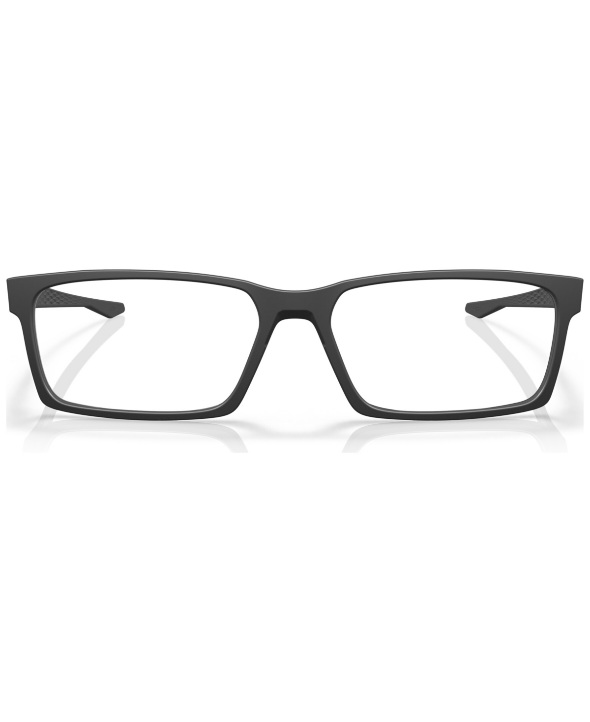 Oakley Men's Rectangle Eyeglasses, Ox8060 59 In Satin Black