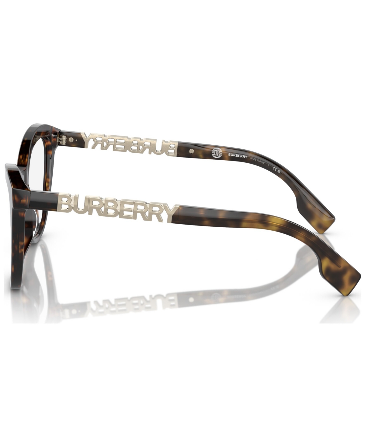 Burberry Women's Cat Eye Eyeglasses, Be2373u 54 In Dark Havana
