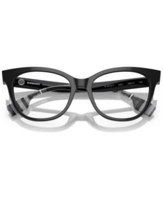 Women's Cat Eye Low Bridge Fit Eyeglasses, BE2375F 53
